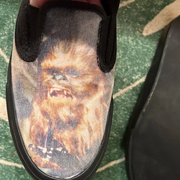 Star Wars Sperry  Themed Men's Black Slip-On Shoes - Picture 6 of 10